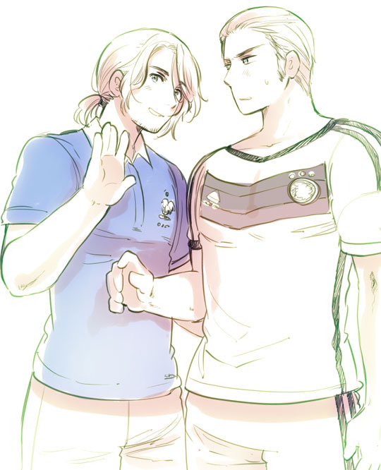 动漫二次元黑塔利亚aph官方本家图足球系列弗朗西斯路德