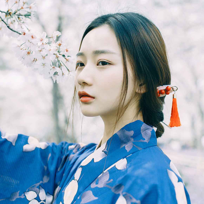 古风头像 女生头像 森系 唯美 小清新 文艺 意境 侵删 等岁月成沙 再