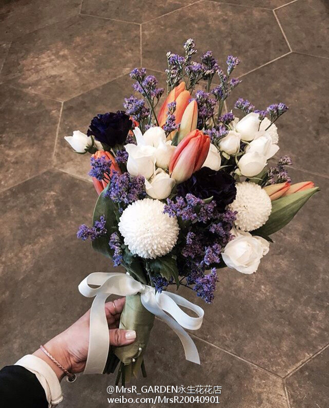 ins | 韩式花束 chic风韩国花店 from instagram 关注微博每日更新
