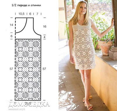 crochet dress pattern: