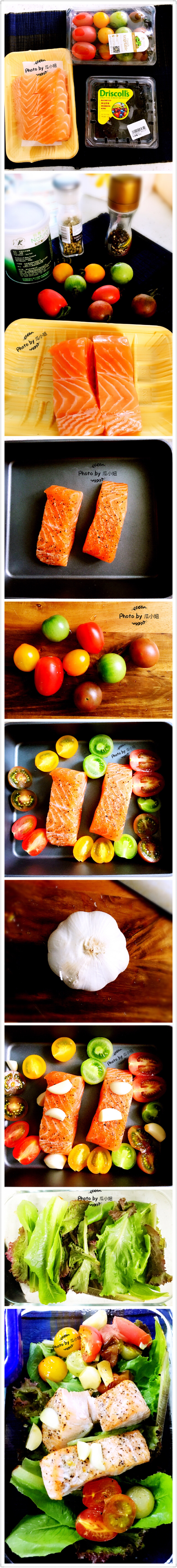 Roasted Salmon Steak