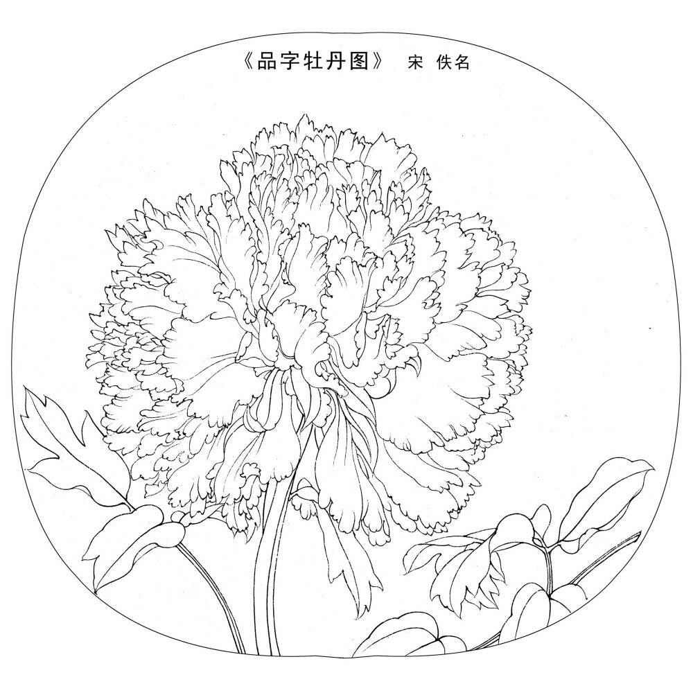 花鸟花卉斗方工笔字画