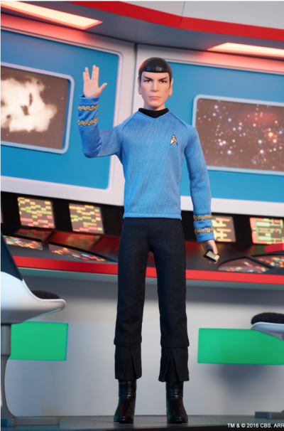 芭比娃娃 2016限量版 Star Trek™ Spock Doll【价格34.95美元】