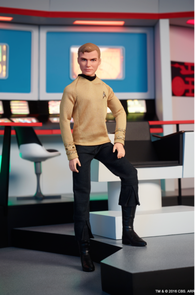 芭比娃娃 2016限量版 Star Trek™ Kirk Doll【价格34.95美元】