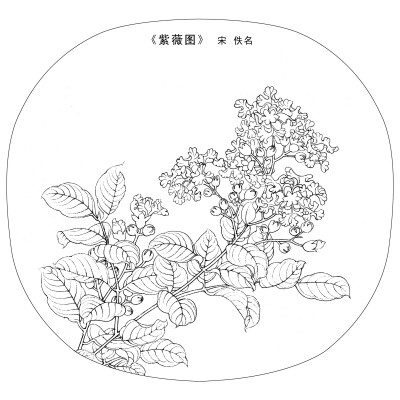 花鸟花卉斗方工笔字画