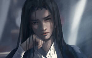 鬼刀  by wlop