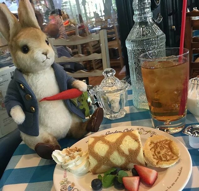 日本 PETER RABBIT CAFE 彼得兔主题餐厅