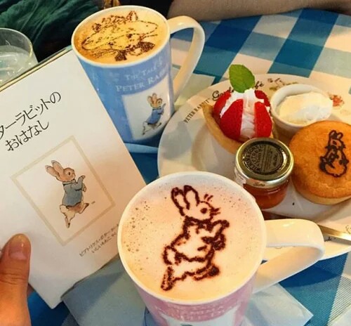 日本 PETER RABBIT CAFE 彼得兔主题餐厅