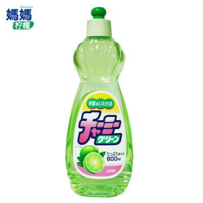 LION/狮王 【日本原装进口】妈妈柠檬CHARMY GREEN蔬果洗洁精