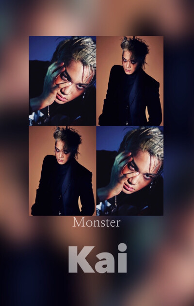 金钟仁 kai exo monster