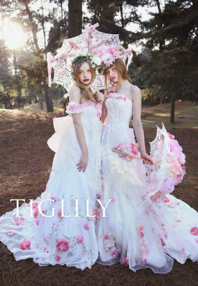 TIGLILY Spring 2016｜穿上梦幻绚丽的彩纱，犹如林中仙子