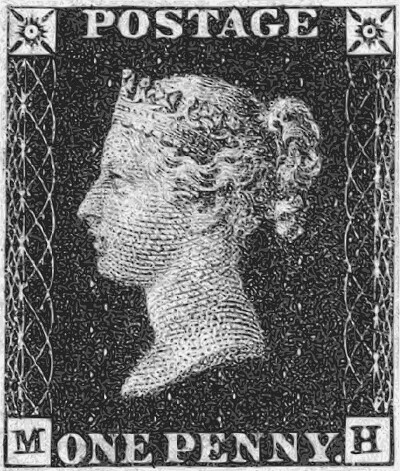 “黑便士”是世界上第一枚邮票