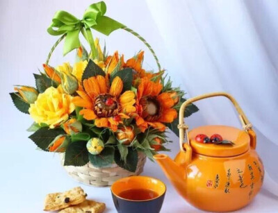 纸花遇上了糖果，好看又好吃