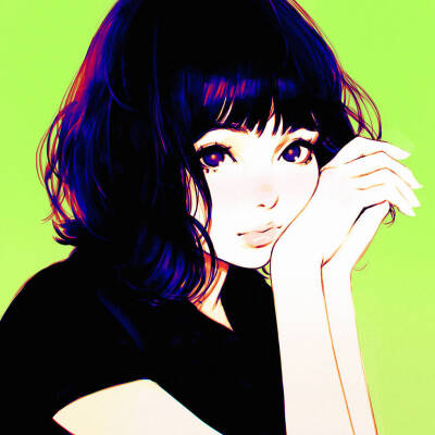 俄罗斯画家llya kuvshinov，喜欢光影与色彩。