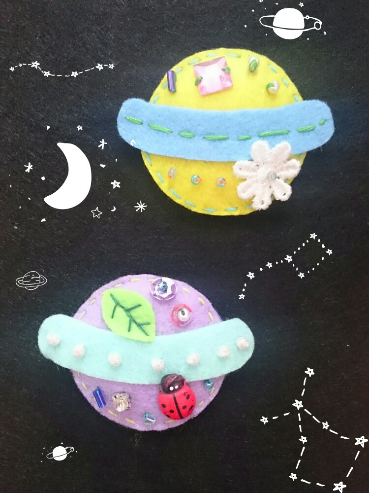 不织布手工星球