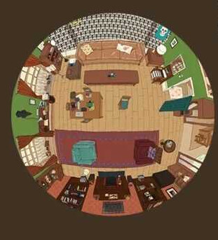 神探夏洛克版221B平面图赞爆了有木有。如果有人有高清版能不能发给我?