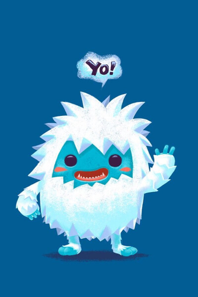 Yo yo....cute monster