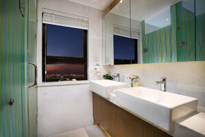沉稳大气110平现代简约风两室两厅现代简约卫生间装修效果图设计欣赏