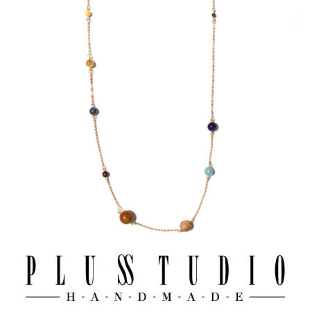 定制 PLUSSTUDIO-handmade太阳系手工项链