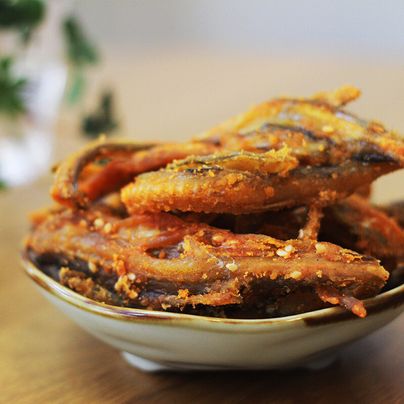 嘉禾屿 香酥龙头鱼干 芝麻香甜龙头鱼 特产休闲零食鱼干 200g包邮