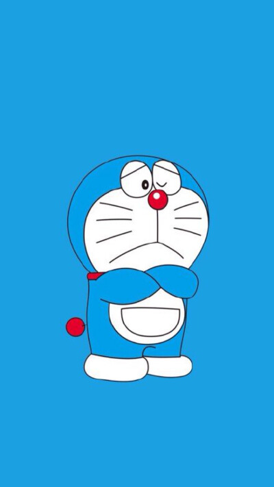 哆啦A梦，蓝底，一系列