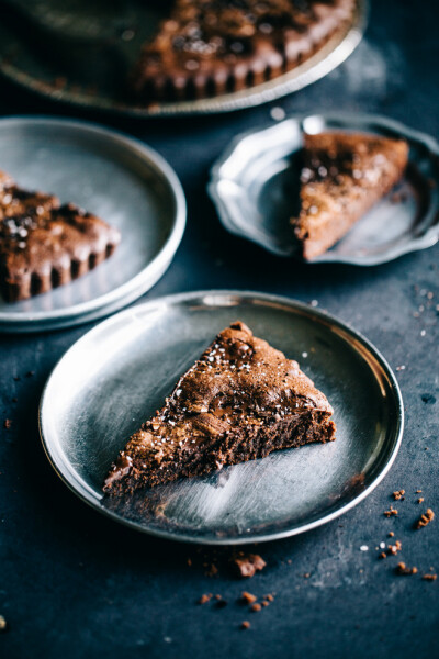 Nutella Brownie Tart...