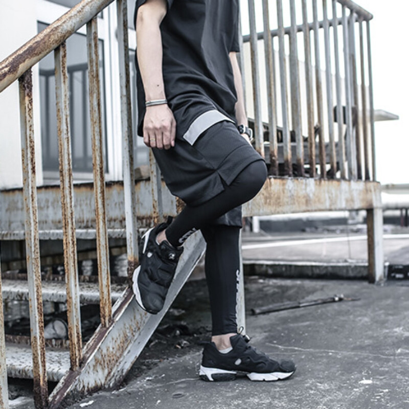 ENSHADOWER 隐蔽者2016SS 3M反光网洞运动功能短裤 SWEAT PANTS