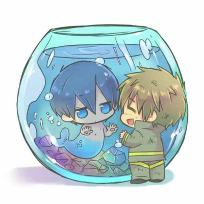 free! 橘真琴（cv:铃木达央） 七濑遥（cv:岛崎信长）