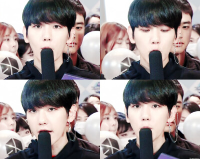 EXO #边伯贤# . #BAEKHYUN# 160609 M!Countdown UP NEXT & Mini fan meeting 伯贤
GIF - 没有想到这辈子会这么幸福8ㅅ8.. (cr.zg_exo,O4O8_O5O6,Snow_506,
《EX'ACT》是韩国男子组合EXO发行的第三张正规专辑。将于…