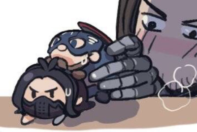 盾冬 Stucky 美国队长 冬日战士 Steve Rogers Bucky 美队 冬兵 Captain America Winter Soldier Bucky你在干嘛呢？