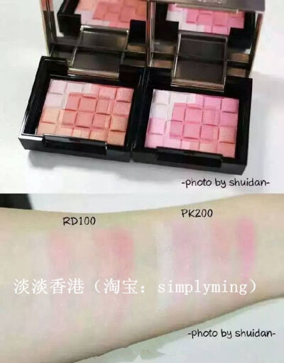 Shiseido/资生堂MAQuillAGE心机5色立体腮红高光 带刷