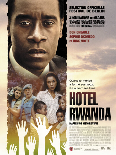 《卢旺达饭店》是一部由英国、南非、加拿大和意大利四国于2004年共同拍摄的战争片。影片由特瑞·乔治执导，唐·钱德尔、苏菲·奥康尼多、杰昆·菲尼克斯和尼克·诺尔特等联袂主演，于2004年9月11日在加拿大多伦多电影节首…