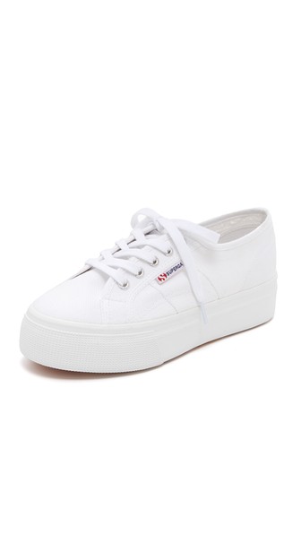 Superga 厚底运动鞋