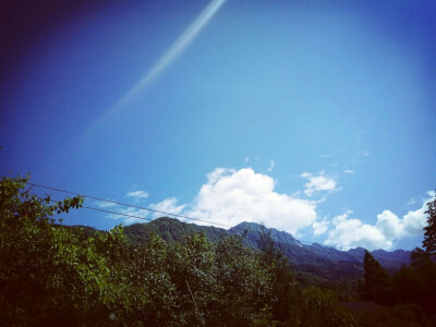 西岭雪山后山的水很冷