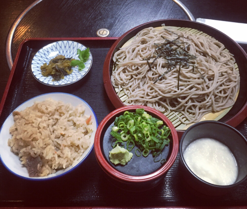 冷蕎麥面 ざるそば