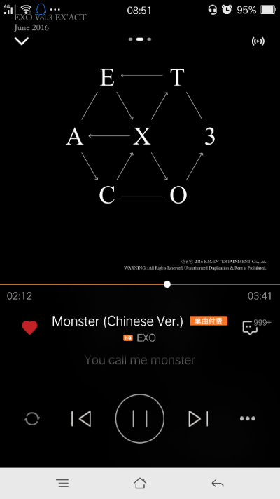 【韩流·16.06.12】EXO - Monster