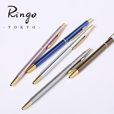 Ringo/日本进口OHTO超级细金属杆圆珠笔0.5 mm 多色手帳文具