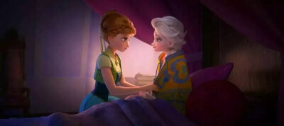 啊....elsanna好萌...