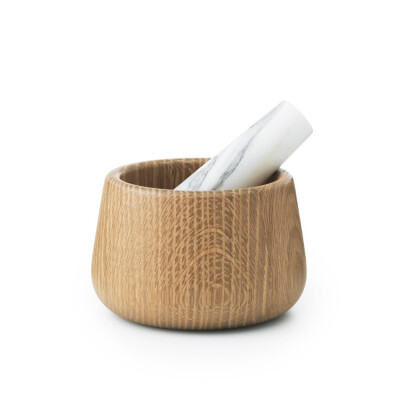 丹麦Normann Craft Mortar &amp; Pestle 捣蒜器石杵 多色