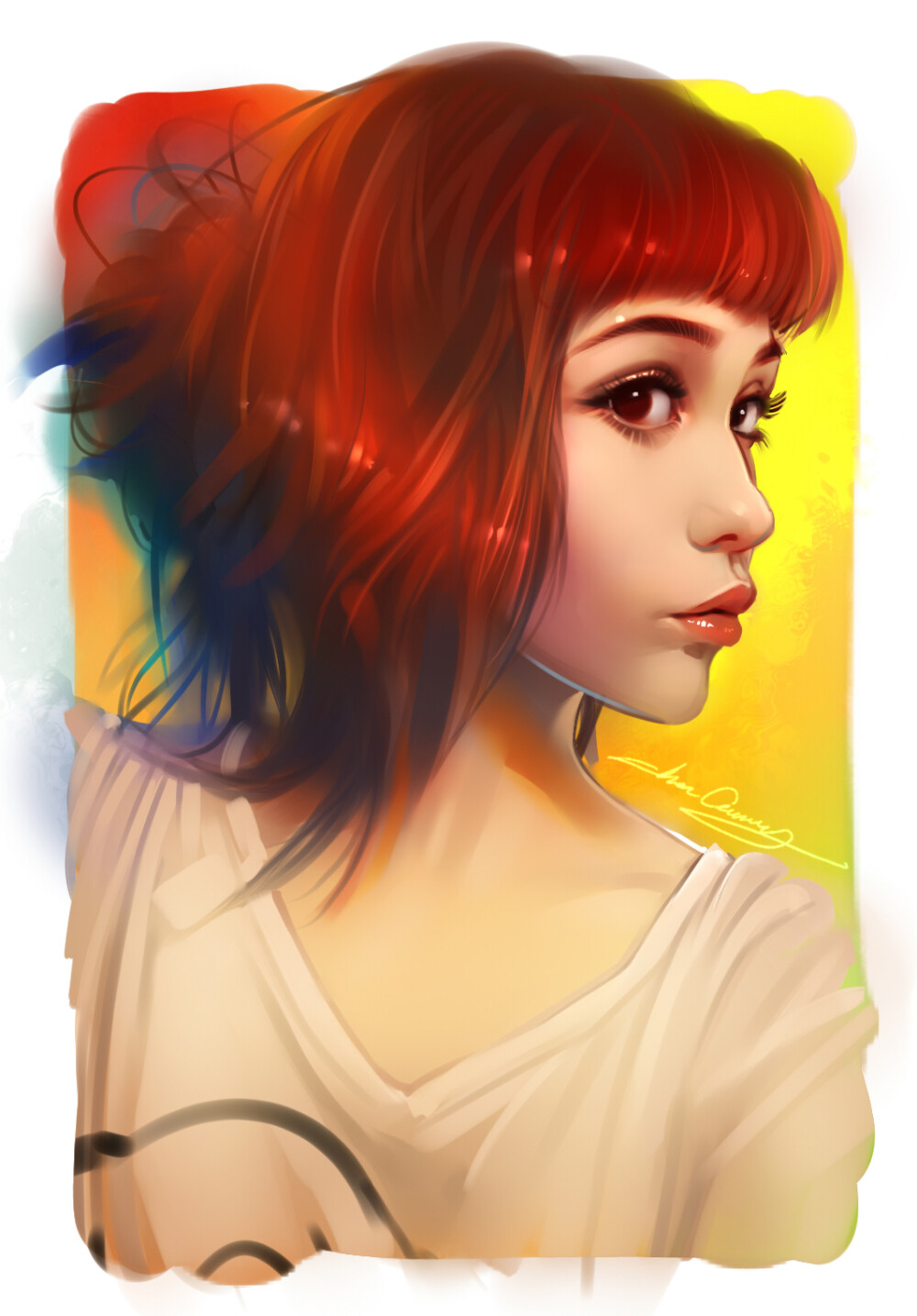 手绘肖像 私人定制