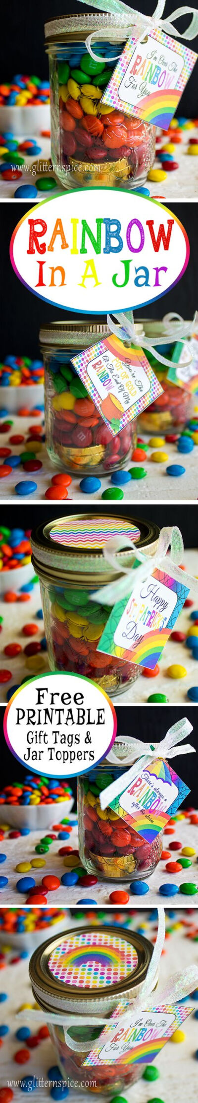 Rainbow In A Jar | Free Rainbow Printables