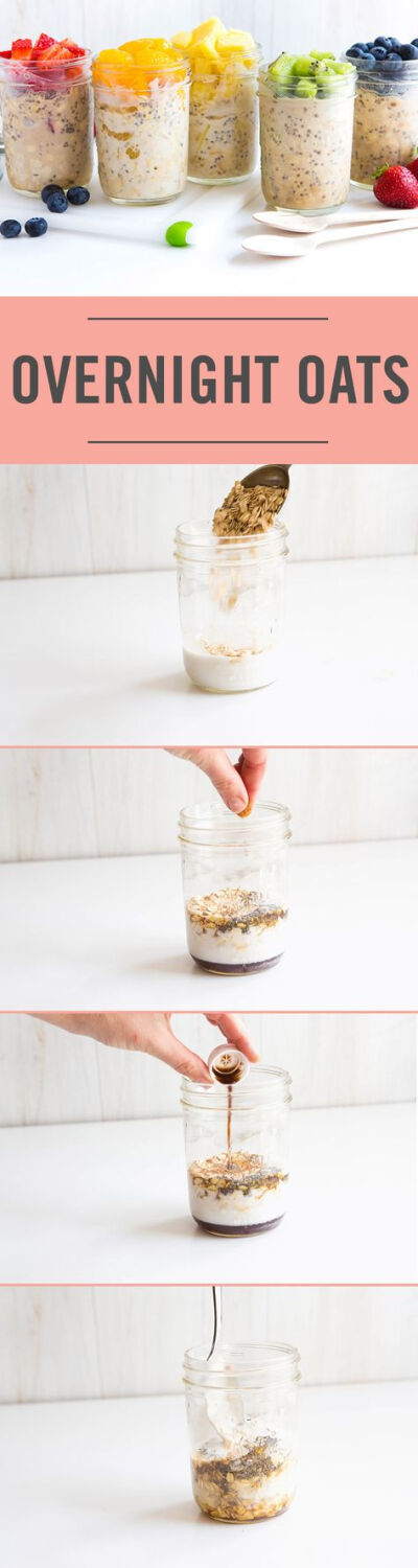 Is there a better way to start the day than with Overnight Oats in a jar? With flavors like cake batter, strawberry shortcake, and blueberry muffin, you need to try these healthy breakfasts. Nothing …