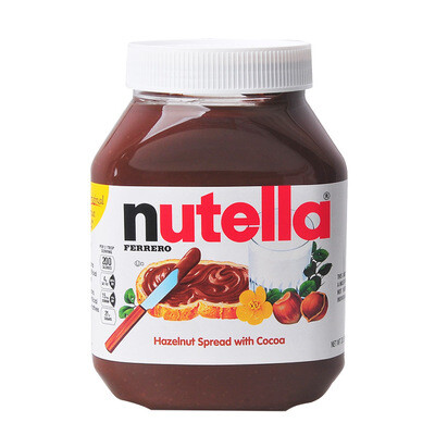 包邮费列罗Nutella能多益可可酱750加量950g克榛子果巧克力酱