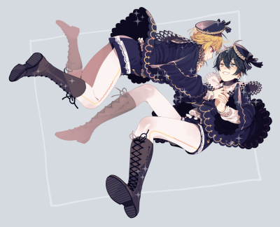 「聖夜祭人形」/「目玉焼き」のイラスト [pixivid=14260809]【偶像梦幻祭/仁兔成鸣/影片弥迦】