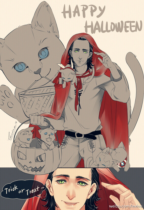 Happy Halloween~~#loki'd#准备好糖果和布丁了吗？~