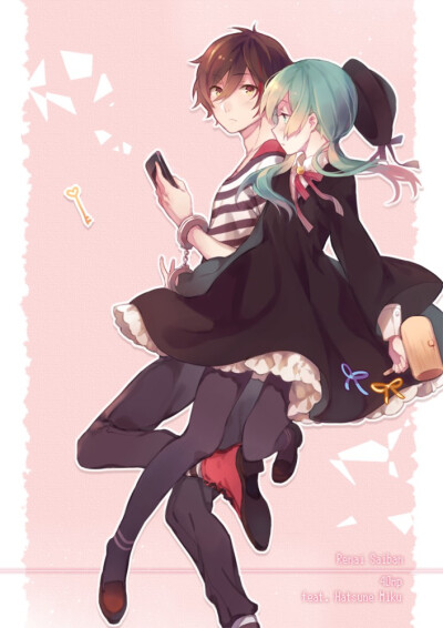 歌名：恋愛裁判（恋爱裁判）
ボーカル：初音ミク
作词、作曲、编曲：40mP
动画、イラスト：たま ピアノ