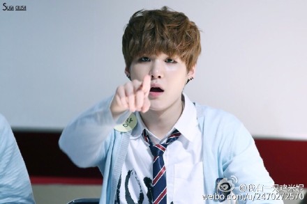 防弹少年团，suga