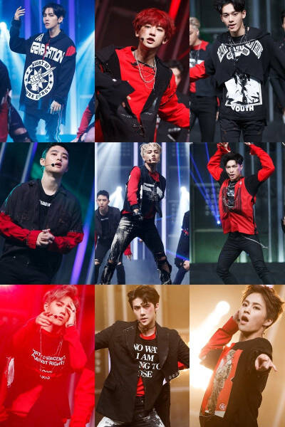 EXO 正规三辑《EX’ACT》comeback stage 舞台