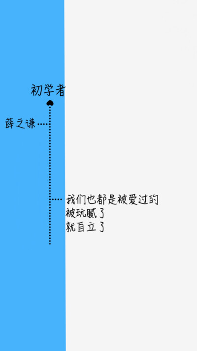 薛之谦！！！初学者！！！