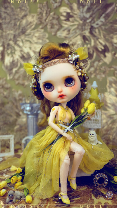 #blythe改娃# #iPhone壁纸# 你们要的女神壁纸来啦～水印是一定会有滴～